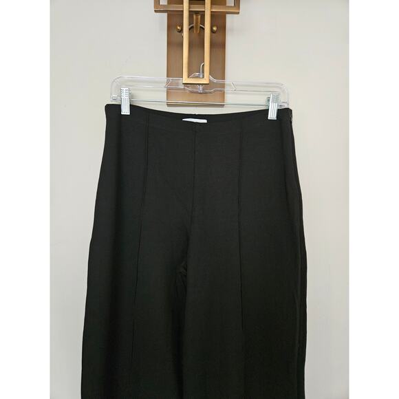 Ripley Rader Women's Black Ponte Knit Wide Leg Cropped Pants 1+ (14-16) 26.5" - Picture 6 of 16